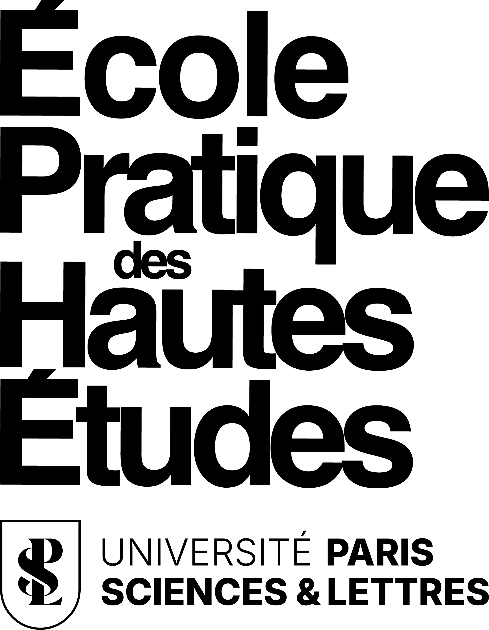 Logo EPHE PSL Noir
