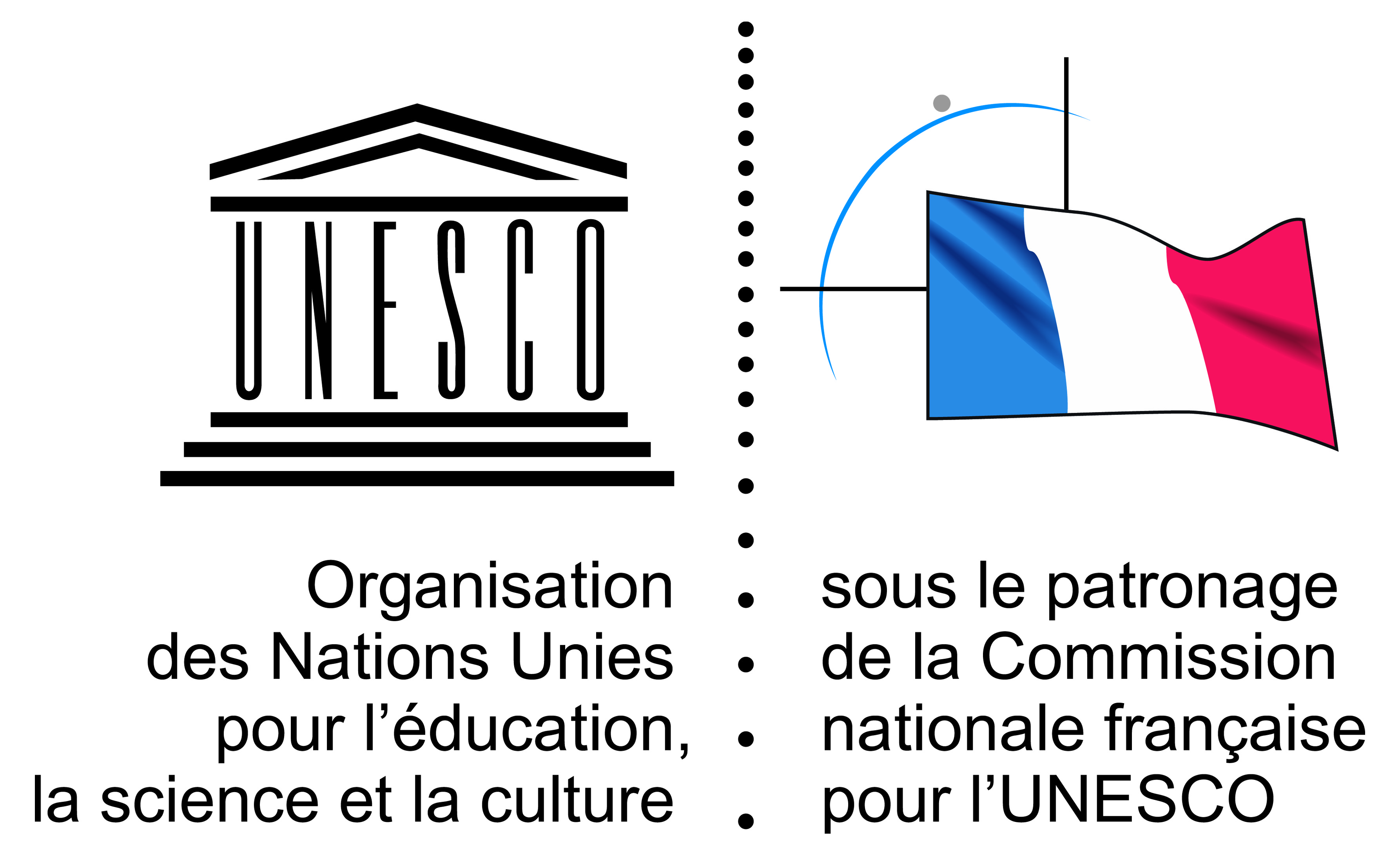 Logo Unesco-Commission Nationale Française pour l'Unesco (CNFU)