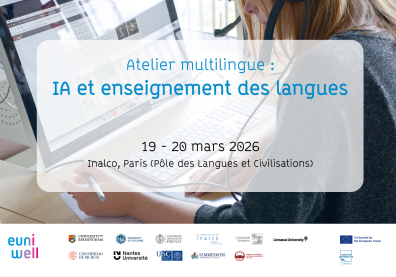 Visuel Atelier IA et enseignement des langues