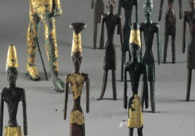 Statuettes exposées 