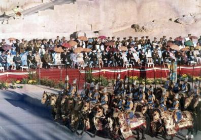 Séminaire_Iran_C_Schayegh_Festivités_Shah_1971