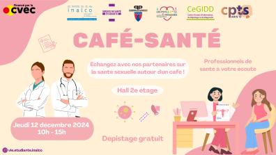 Affiche Café santé 12 décembre 2024