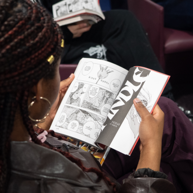 Analysis of Volume 1 of Daisuke Igarashi's manga "Witches" during a panel discussion