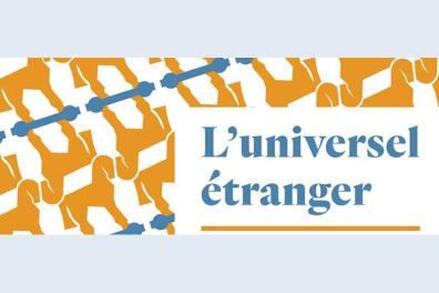 Couverture de l'ouvrage "L'universel étranger" de Michael Lucken