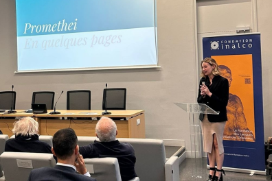 Vanessa Billerey, présidente de l'association Promethei