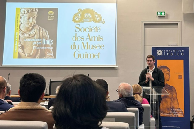 Matteo Vassout, chargé des Jeunes amis du musée Guimet