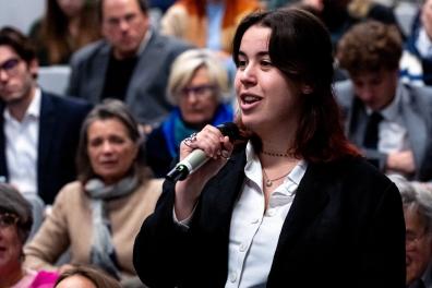 Eleonora Monteleone, membre de l'association étudiante Promethei