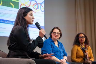 Melissa Mey, lauréate du 3e prix du concours avec "L'alphabet du manque"