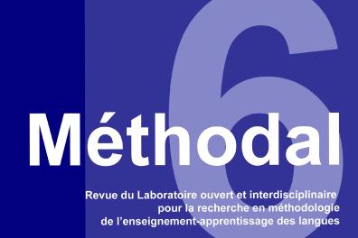 Couverture de la revue Méthodal 6 (2026).