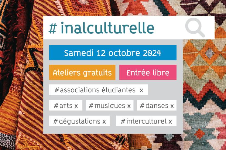 Information inalculturelle sur un fond de tissus sud-américains