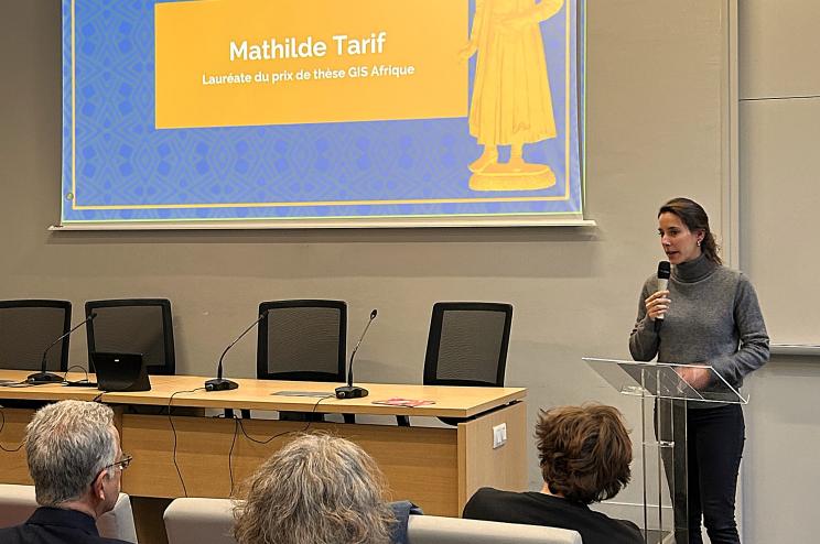 Mathilde Tarif, lauréate du prix de thèse du GIS Etudes africaines en France 2025