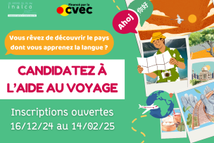 Affiche couverture aide au voyage