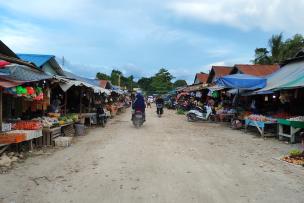 image d'un marché en asie du sud-est