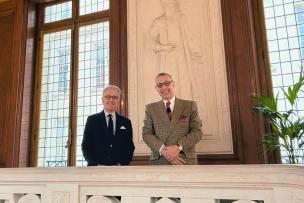 Philippe Advani, Président de la Fondation Inalco, et Maître Ardavan Amir-Aslani