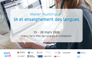 Visuel Atelier IA et enseignement des langues