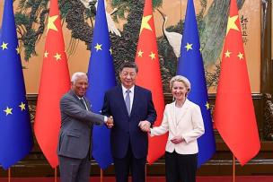 Xi Jinping rencontre Ursula von der Leyen et Antonio Costa