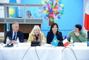 Cérémonie d'ouverture de l'Ecole de Printemps, Université d'Abai à Almaty