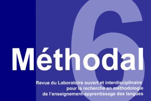 Couverture de la revue Méthodal 6 (2026).