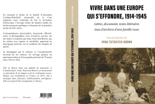 Couverture de livre avec une photo en noir et blanc de personnes allongées et debout sur l'herbe (dont des militaires)